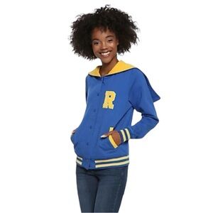 Riverdale Cheerleader Blue Varsity Jacket Size Small